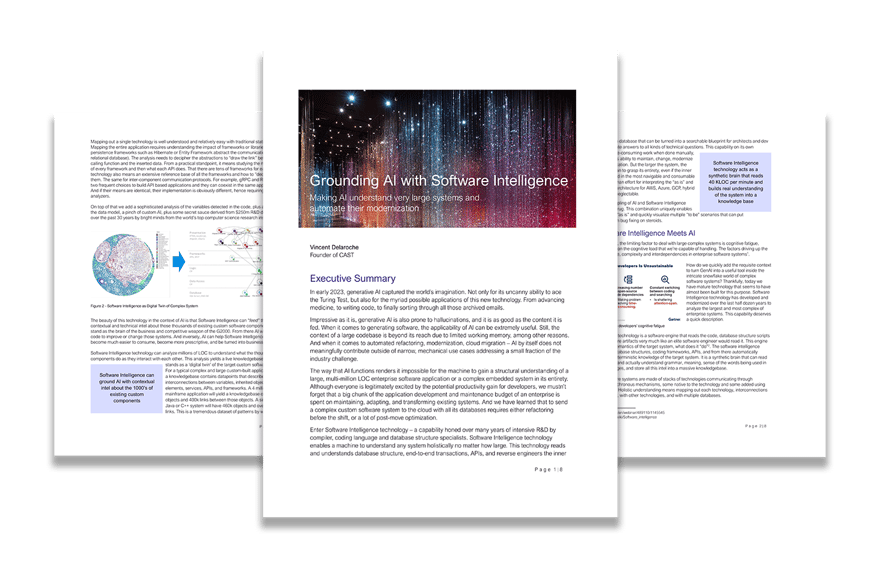 Grounding AI with Software Intelligence