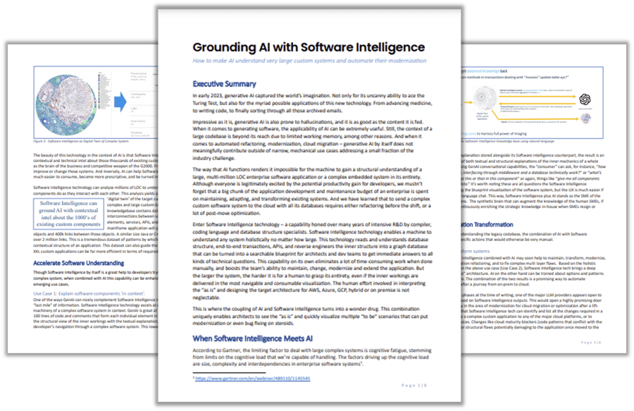 Grounding AI with Software Intelligence