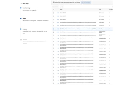 Framework, component, database replacement