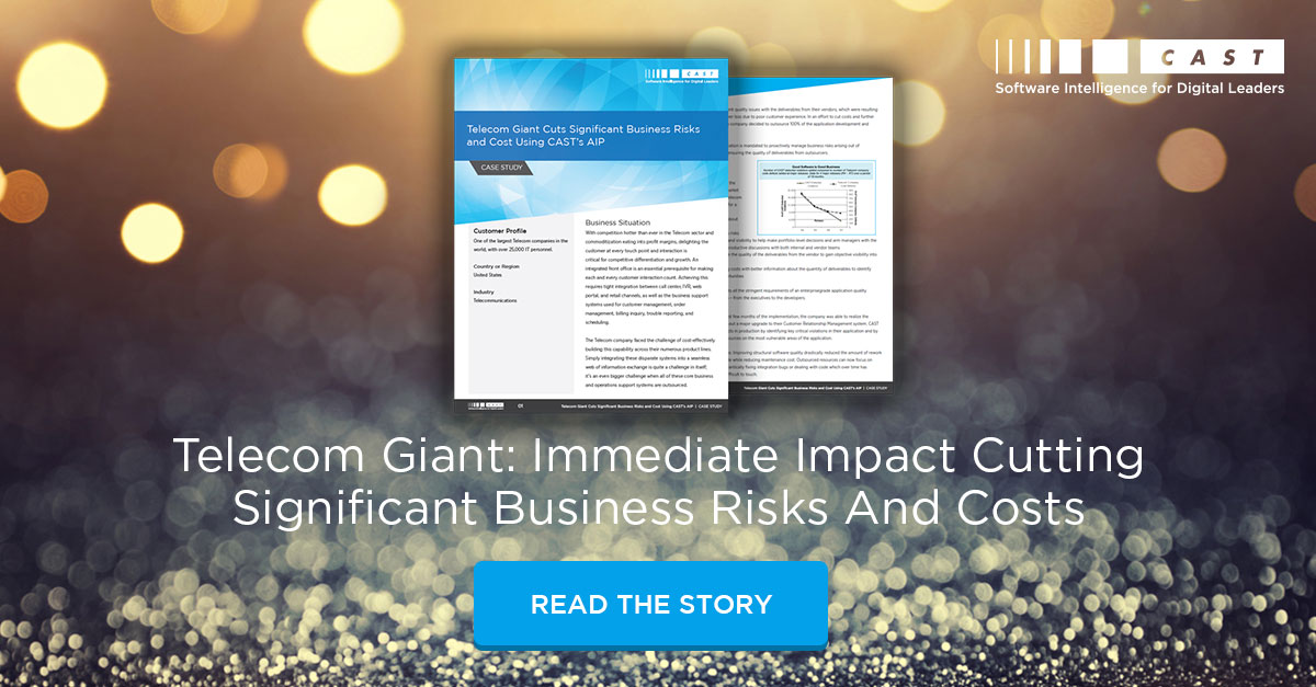 Giant Immediate impact cutting significant business risks and