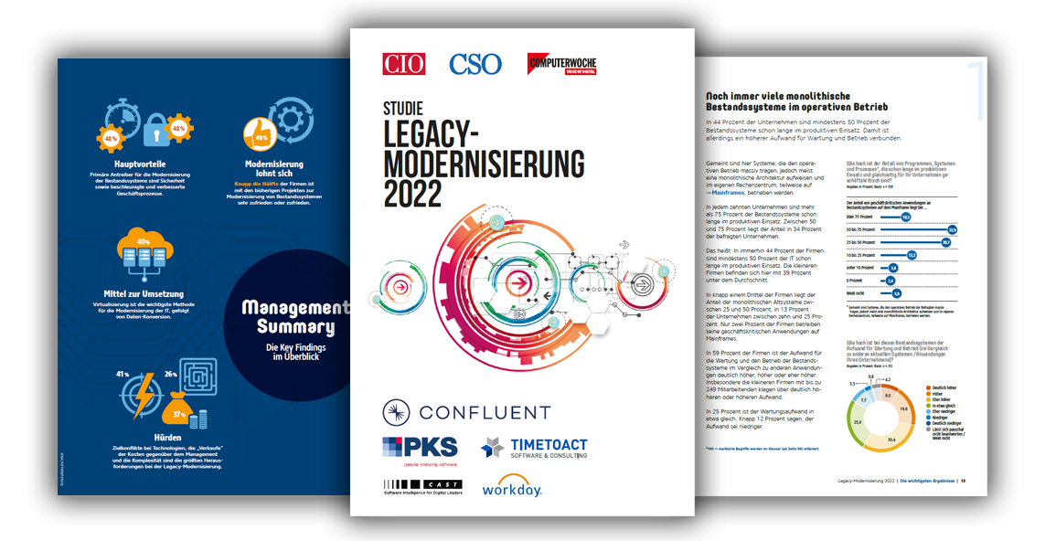 IDG Study Legacy Modernisierung