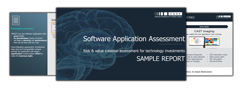 Tech Due Diligence Application Portfolio Assessment Sample Report