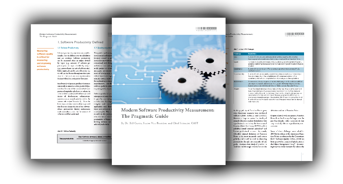 Modern Software Productivity Measurement:The Pragmatic Guide